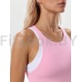 Спортивный топ-бра розовый Neverlate Edge Pink 