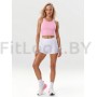 Спортивный топ-бра розовый Neverlate Edge Pink 