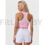 Спортивный топ-бра розовый Neverlate Edge Pink 