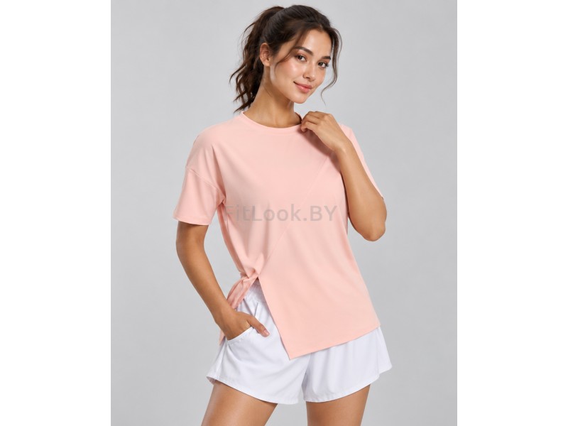 Футболка FITBASE FlowTee Pudra