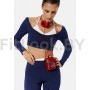 Лонгслив-топ Euphoria Mell Dark Blue