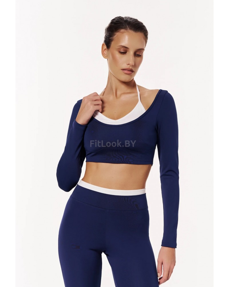 Лонгслив-топ Euphoria Mell Dark Blue