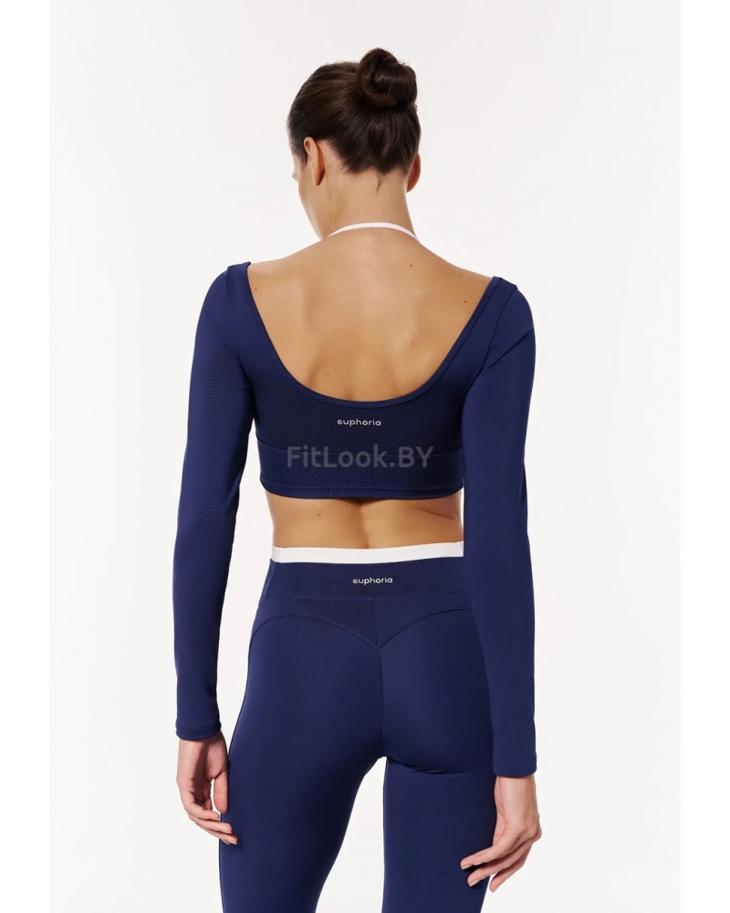 Лонгслив-топ Euphoria Mell Dark Blue