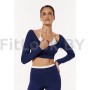 Лонгслив-топ Euphoria Mell Dark Blue