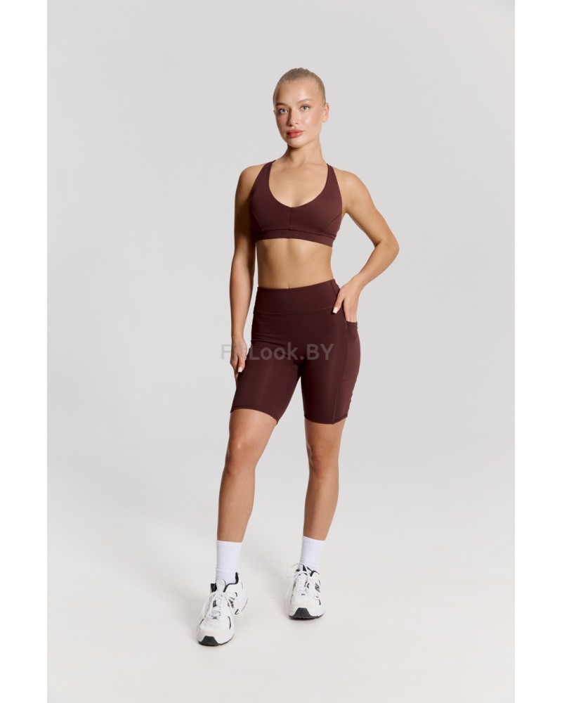 Топ для фитнеса Forstrong Vector Poly Brown