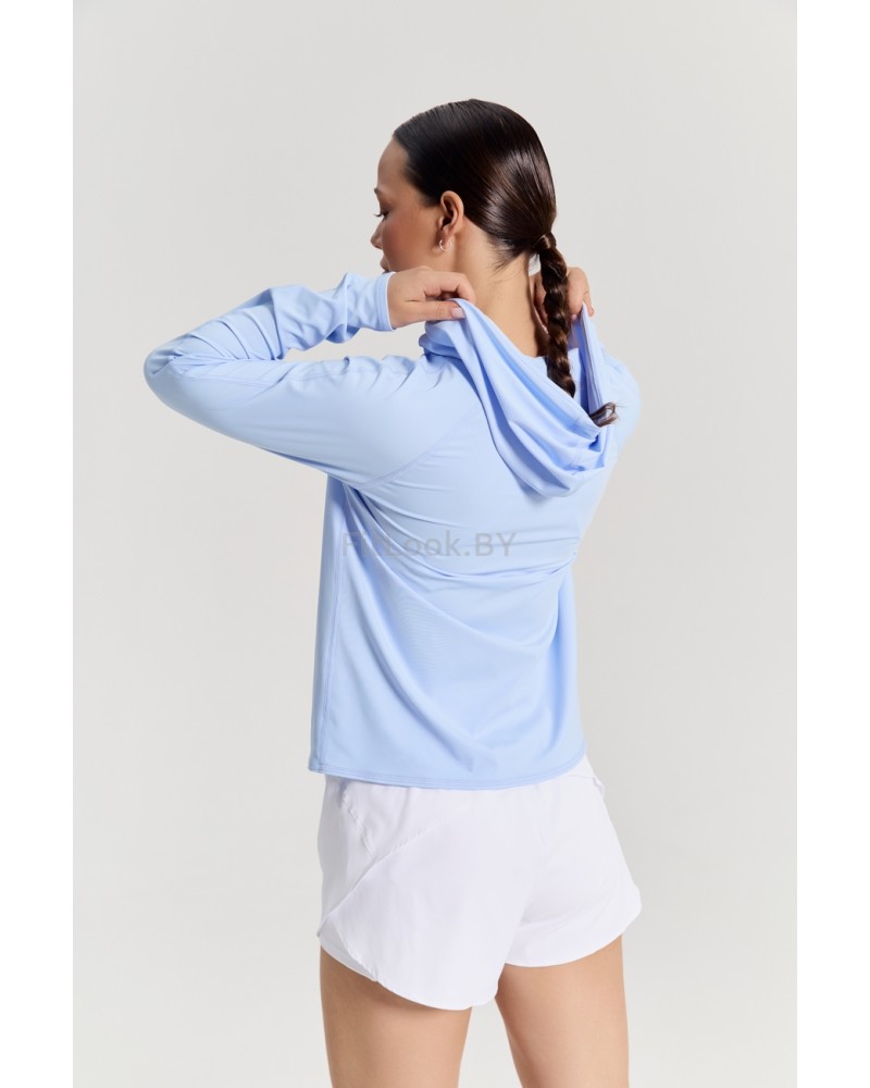 Лонгслив с капюшоном Astra Baby Blue (нежно-голубой)
