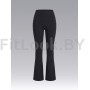 Моделирующие брюки с экстра широким поясом Power Flare Black