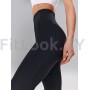 Моделирующие брюки с экстра широким поясом Power Flare Black