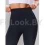 Моделирующие брюки с экстра широким поясом Power Flare Black