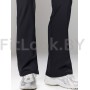 Моделирующие брюки с экстра широким поясом Power Flare Black