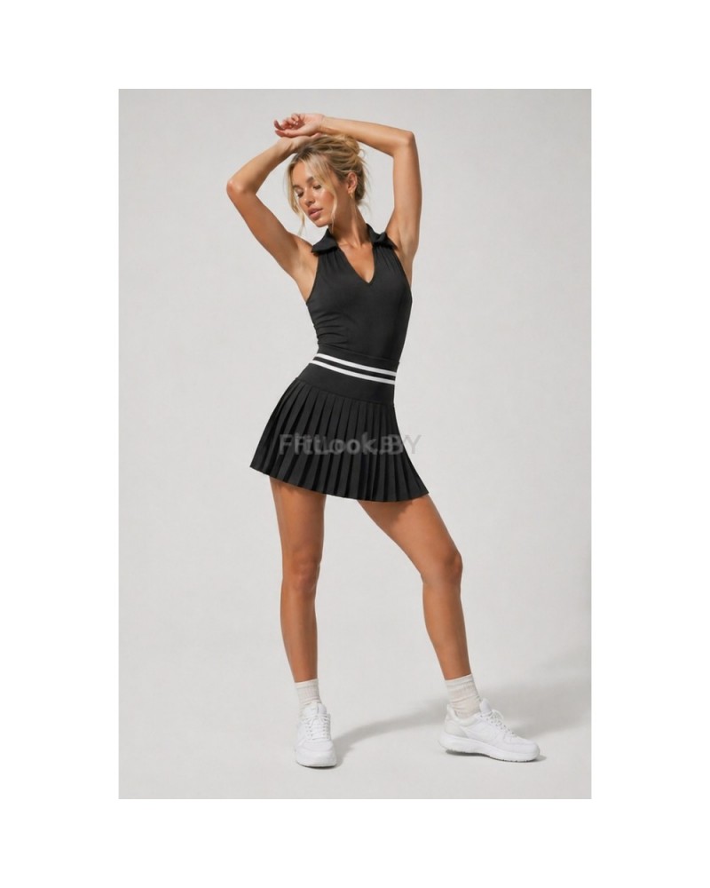 Поло для падела и тенниса Padel Core Black