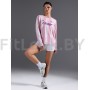 Свободный лонгслив Neverlate Pink Tech-Mesh (сетка)