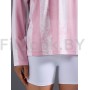 Свободный лонгслив Neverlate Pink Tech-Mesh (сетка)