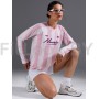 Свободный лонгслив Neverlate Pink Tech-Mesh (сетка)