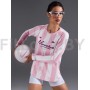 Свободный лонгслив Neverlate Pink Tech-Mesh (сетка)