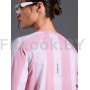 Свободный лонгслив Neverlate Pink Tech-Mesh (сетка)