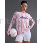 Свободный лонгслив Neverlate Pink Tech-Mesh (сетка)