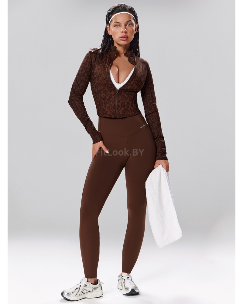 Моделирующие леггинсы Neverlate Extra Wide Belt (Brownie)