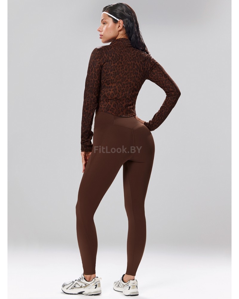 Моделирующие леггинсы Neverlate Extra Wide Belt (Brownie)