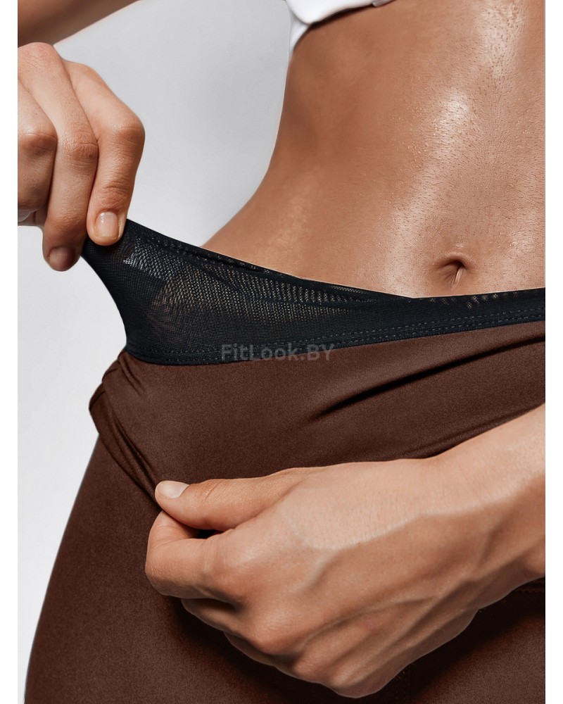 Моделирующие леггинсы Neverlate Extra Wide Belt (Brownie)
