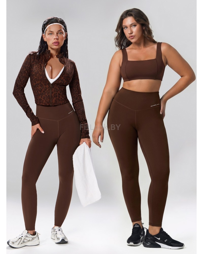 Моделирующие леггинсы Neverlate Extra Wide Belt (Brownie)