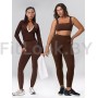 Моделирующие леггинсы Neverlate Extra Wide Belt (Brownie)