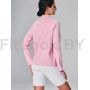 Спортивный лонгслив Neverlate Quarter-Zip (Baby Pink)