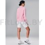 Спортивный лонгслив Neverlate Quarter-Zip (Baby Pink)