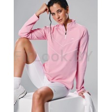 Лонгслив Neverlate Quarter-Zip Baby Pink 1316.8
