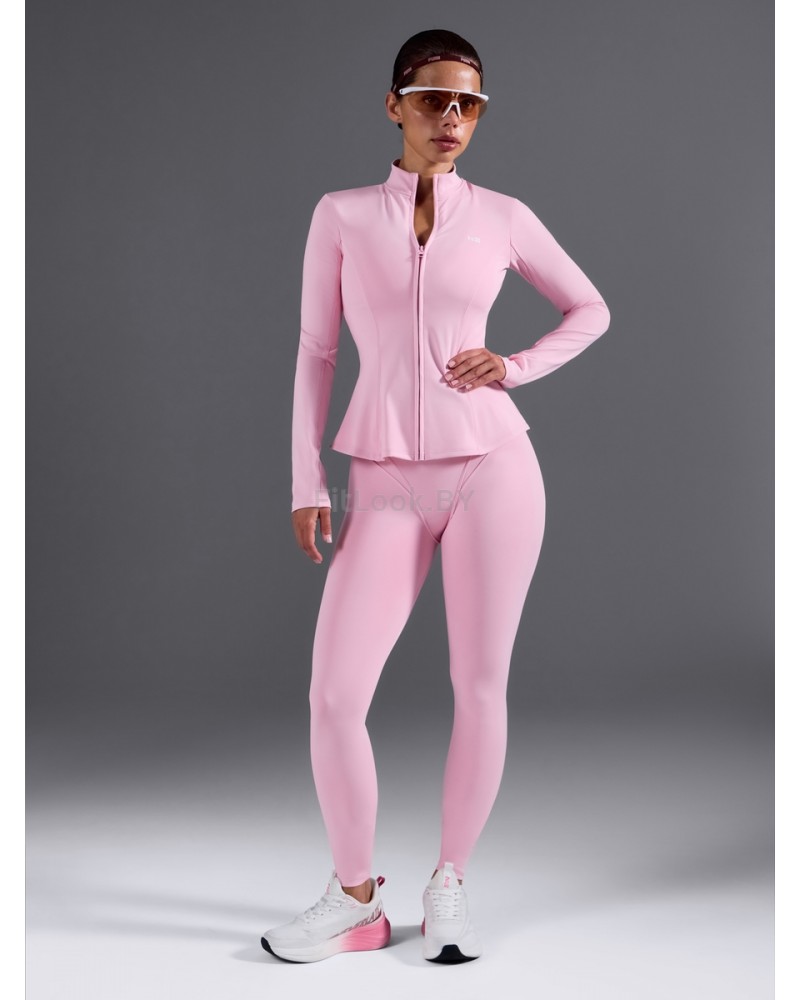 Моделирующий рашгард Neverlate Peplum Full-Zip