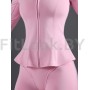 Моделирующий рашгард Neverlate Peplum Full-Zip