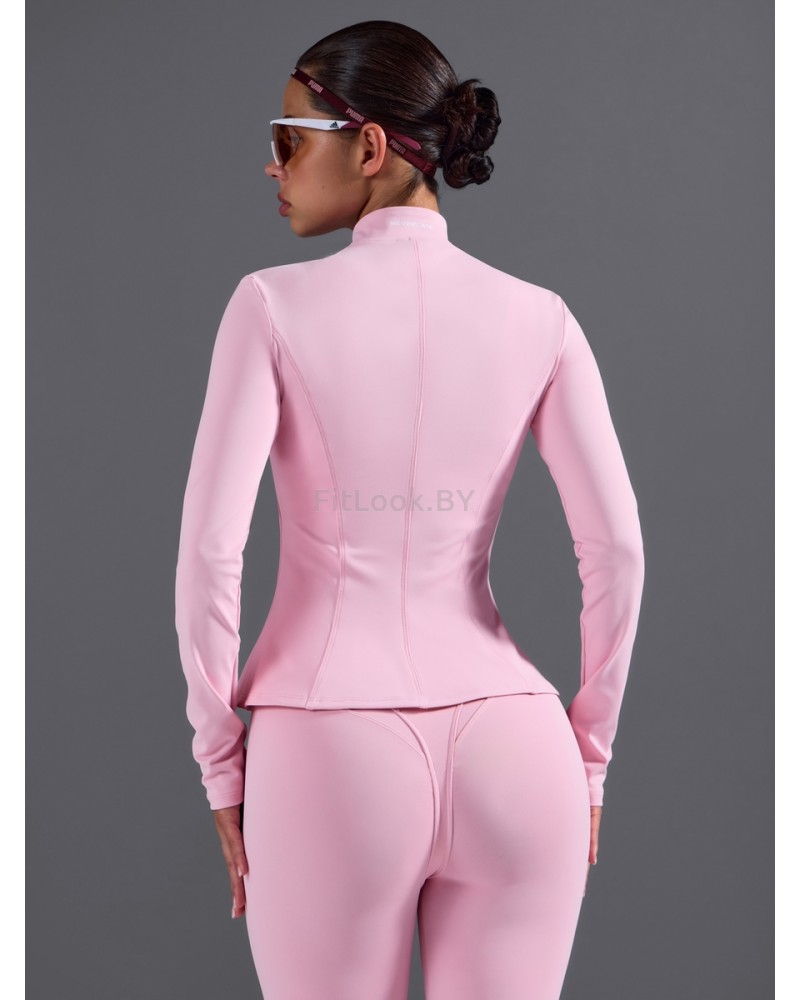 Моделирующий рашгард Neverlate Peplum Full-Zip