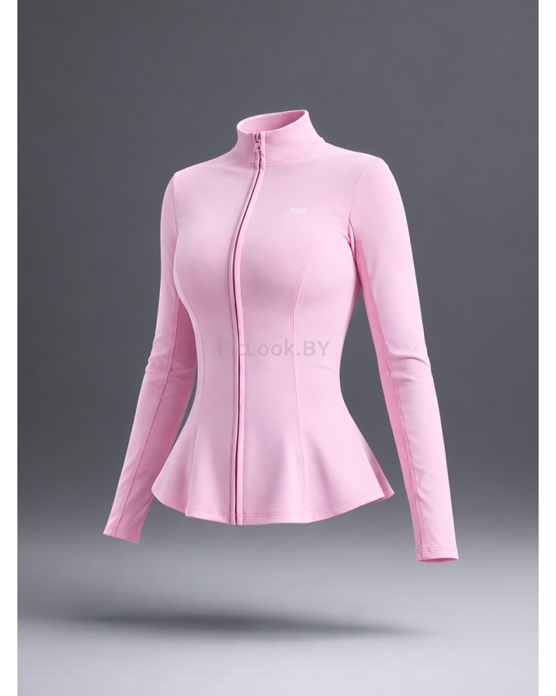 Моделирующий рашгард Neverlate Peplum Full-Zip