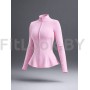 Моделирующий рашгард Neverlate Peplum Full-Zip