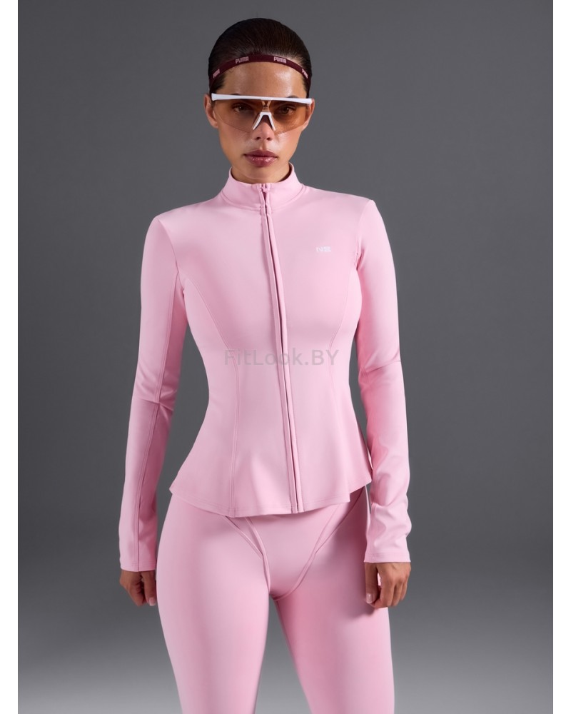 Моделирующий рашгард Neverlate Peplum Full-Zip