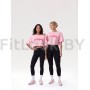 Оверсайз футболка Neverlate 19 Crop GYM Princess Pink 593.15