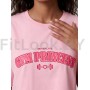 Оверсайз футболка Neverlate 19 Crop GYM Princess Pink 593.15