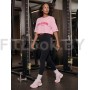 Оверсайз футболка Neverlate 19 Crop GYM Princess Pink 593.15