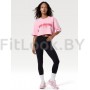 Оверсайз футболка Neverlate 19 Crop GYM Princess Pink 593.15