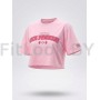 Оверсайз футболка Neverlate 19 Crop GYM Princess Pink 593.15