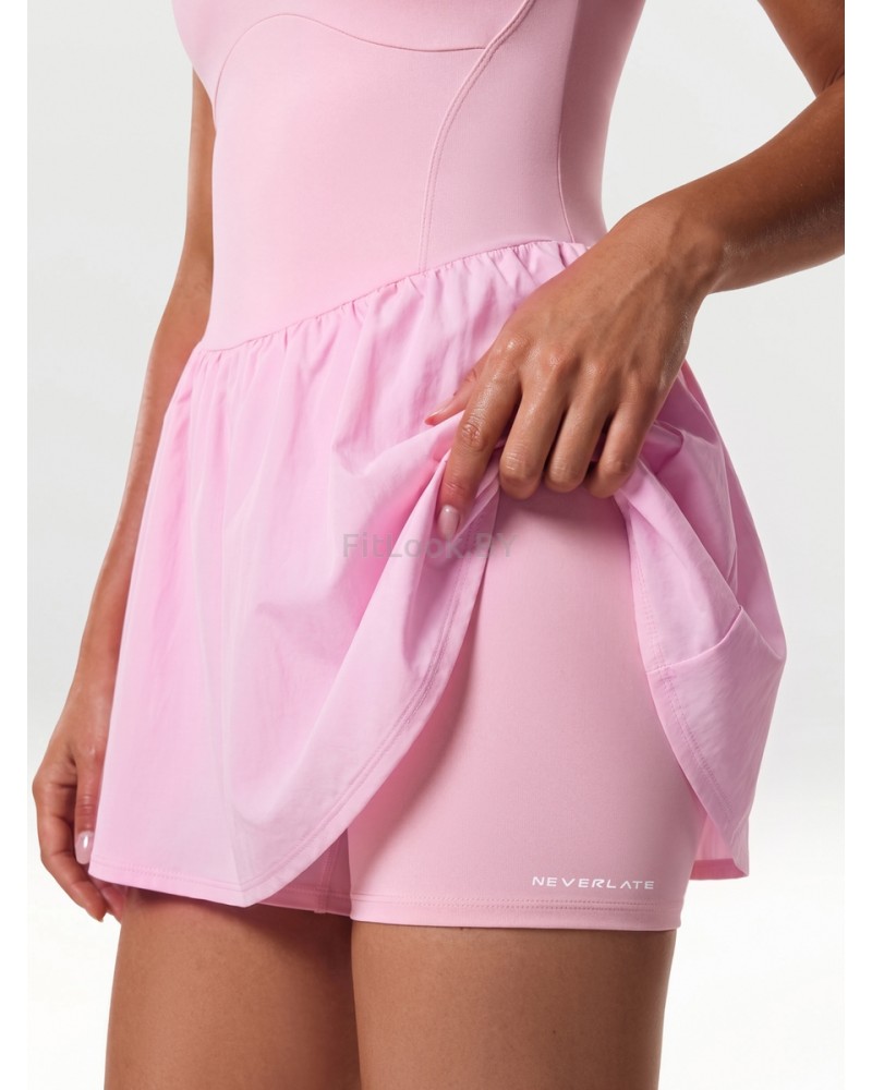 Комбинезон-платье Neverlate Court Skort Pink