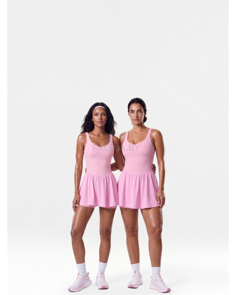 Комбинезон-платье Neverlate Court Skort Pink