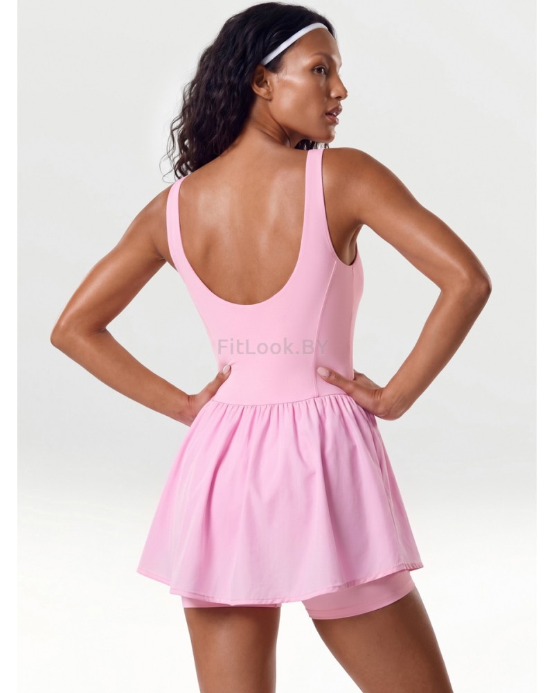 Комбинезон-платье Neverlate Court Skort Pink