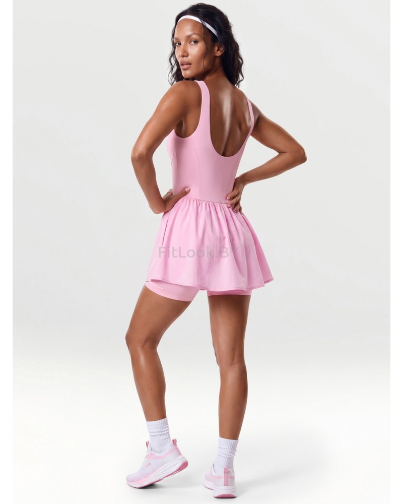Комбинезон-платье Neverlate Court Skort Pink