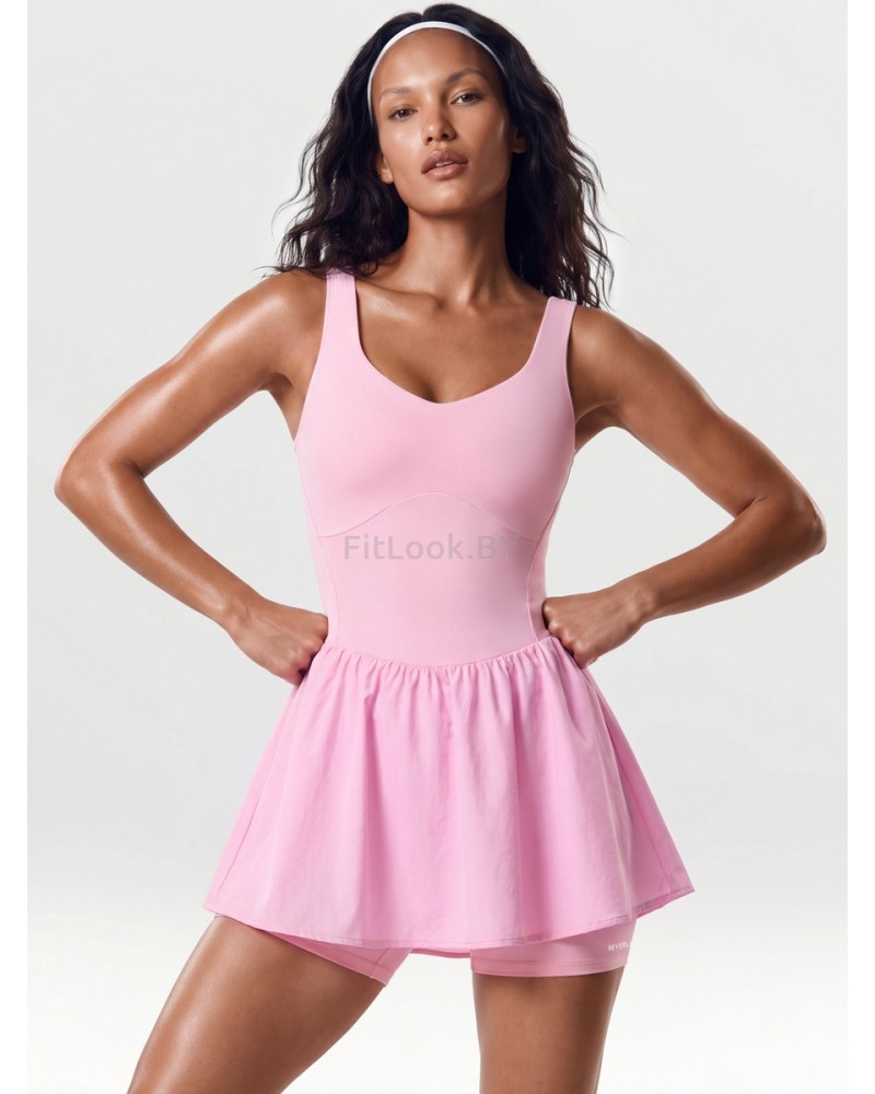 Комбинезон-платье Neverlate Court Skort Pink