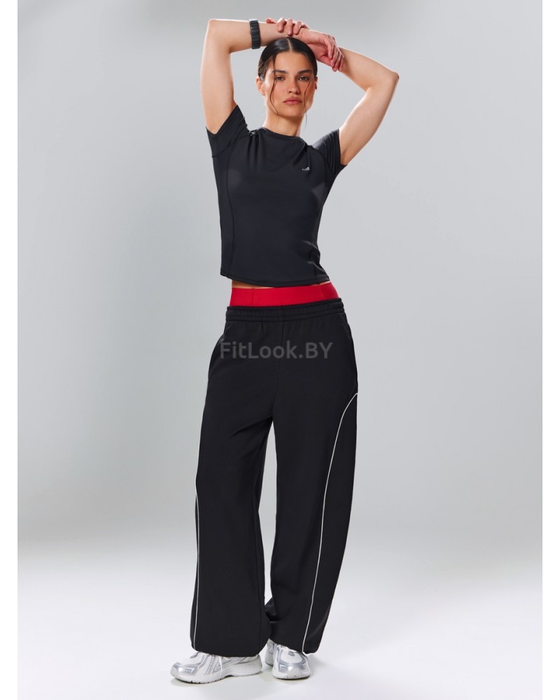 Облегающая спортивная футболка Basic Black 