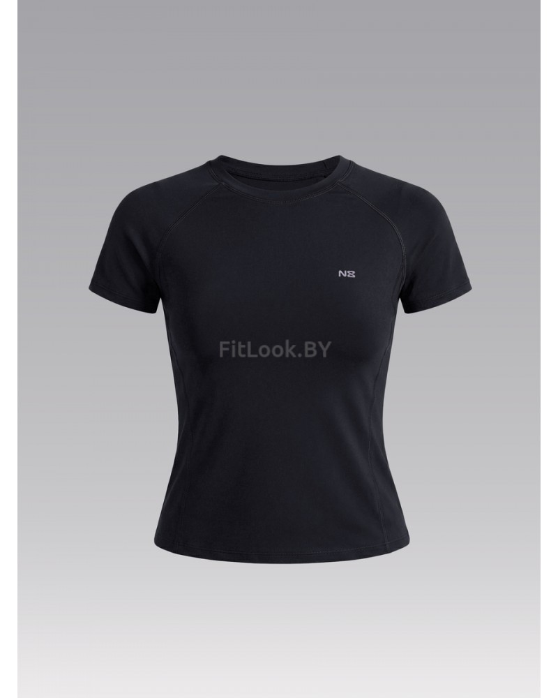Облегающая спортивная футболка Basic Black 