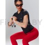 Облегающая спортивная футболка Basic Black 