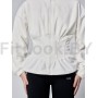 Зип-худи Neverlate Corset Fleece Milky