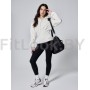 Зип-худи Neverlate Corset Fleece Milky
